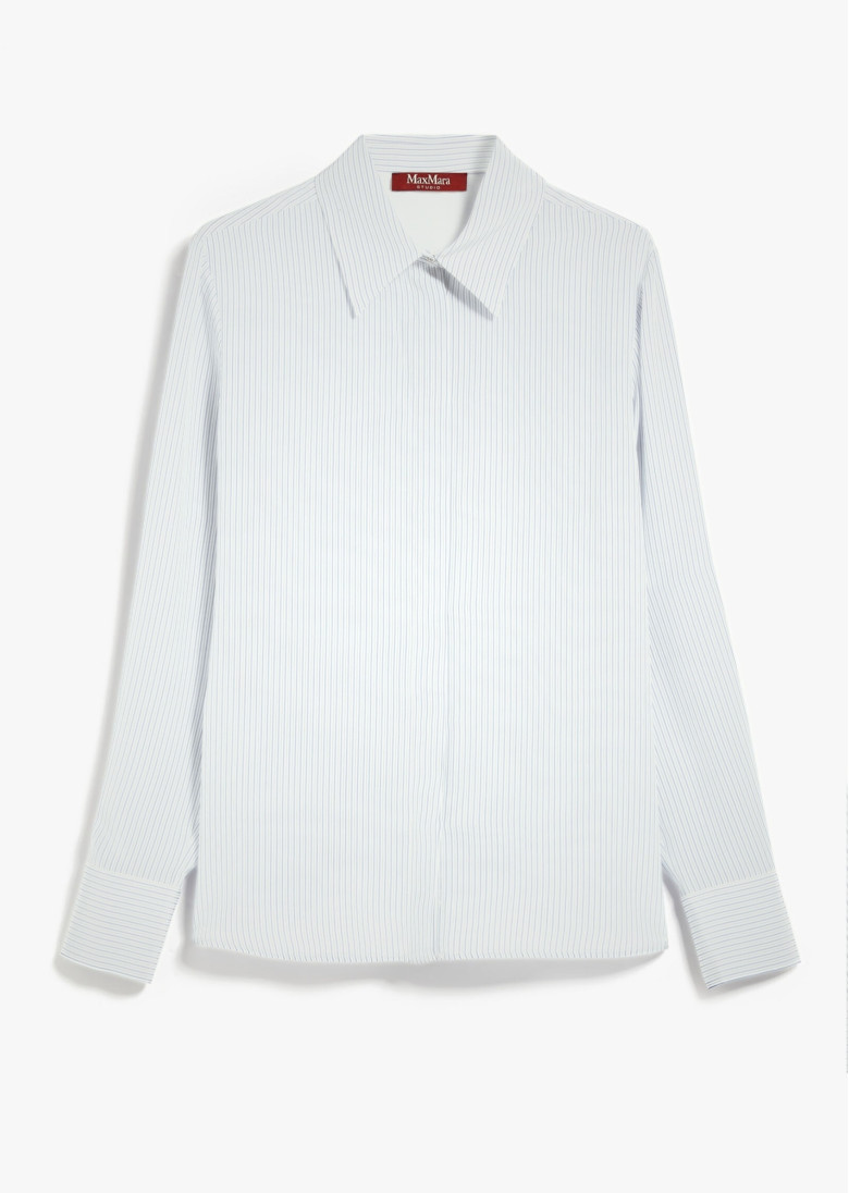 Блуза с длинным рукавом Regular Fit: классический крой, средняя свобода движений.