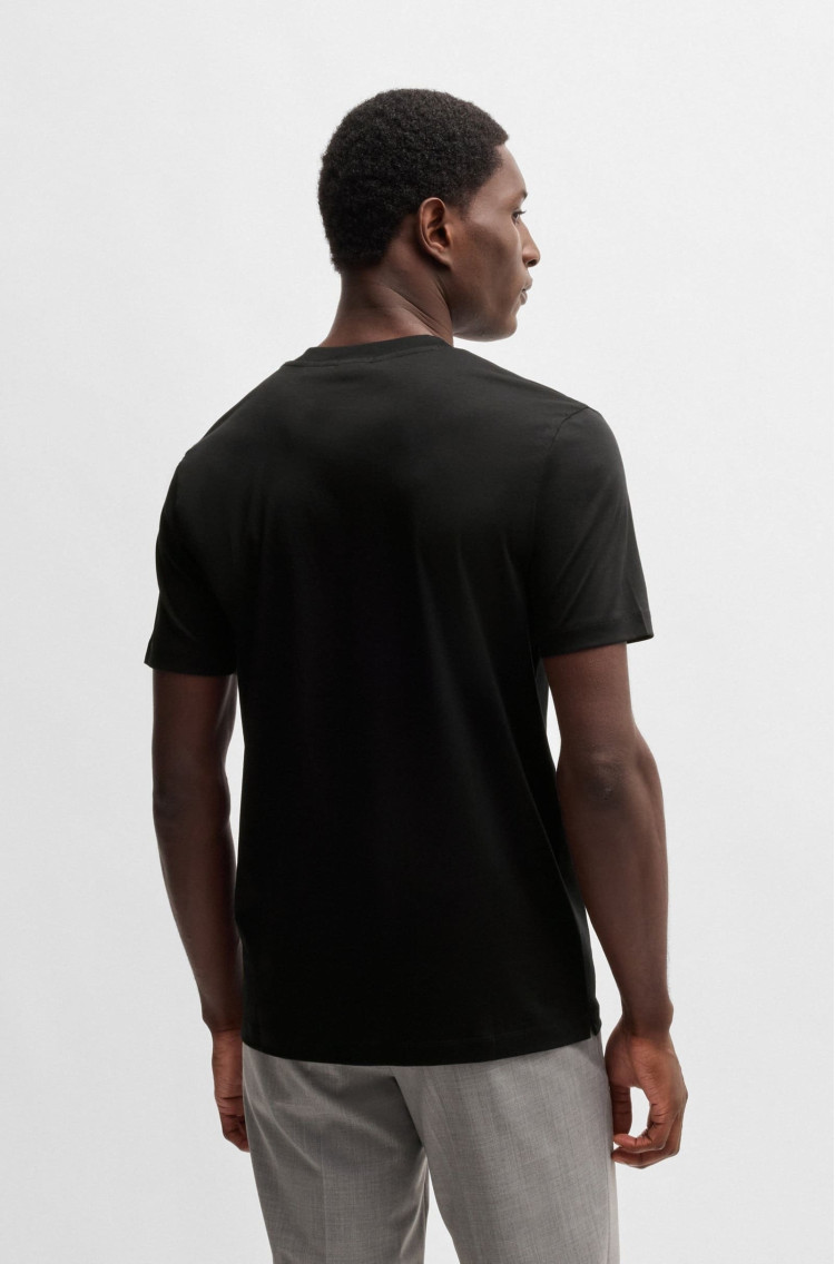 Футболка Slim Fit для чоловіків (477210), колір Чорний - №4