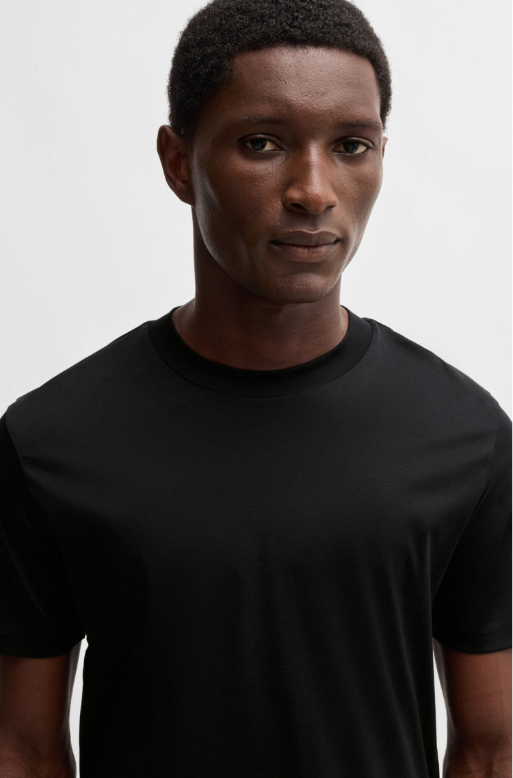 Футболка Slim Fit для чоловіків (477210), колір Чорний - №5