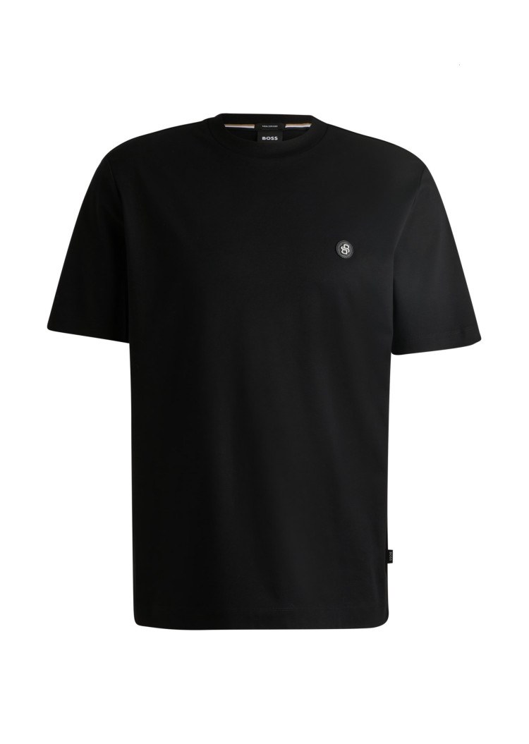 Футболка Regular fit для мужчин (477211), цвет Черный - №1