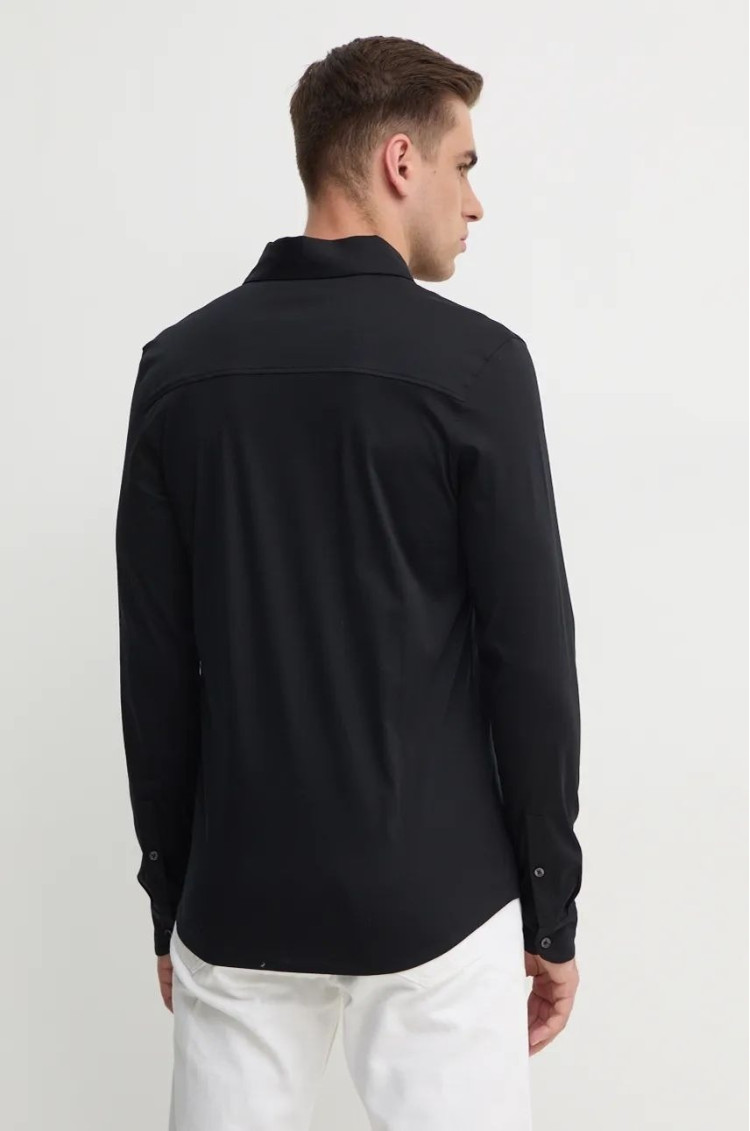 Сорочка деловая Slim Fit — фото 4