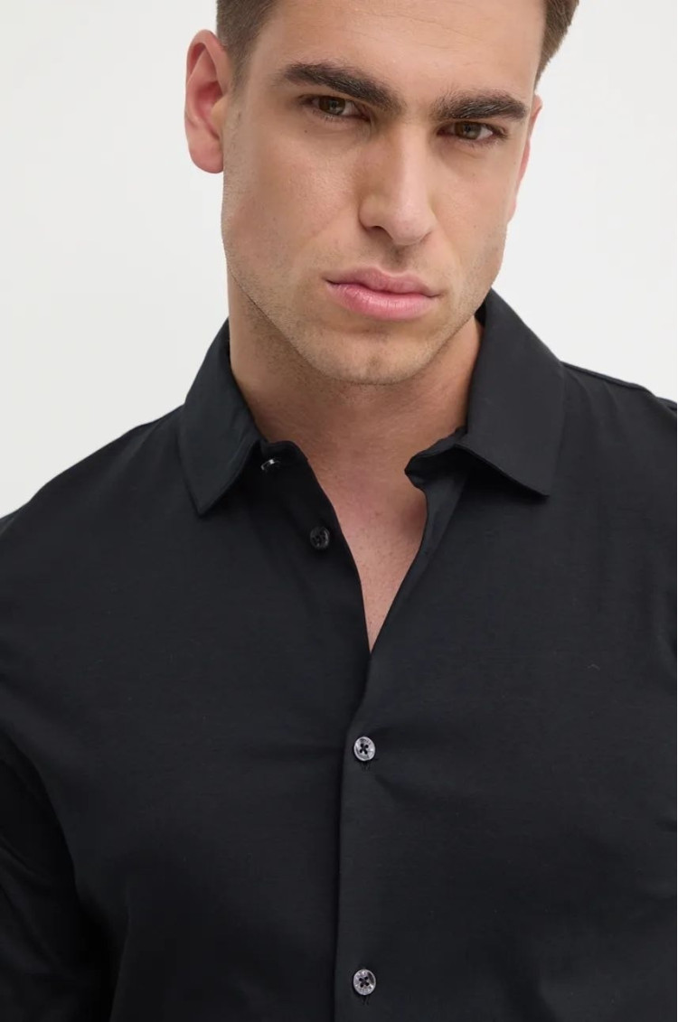 Сорочка деловая Slim Fit — фото 5