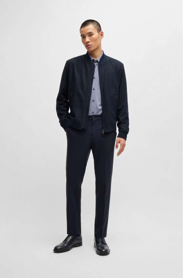 Куртка Slim Fit для чоловіків (477215), колір Синій - №3