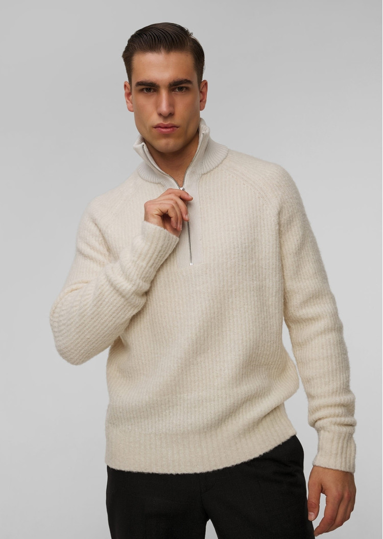 Джемпер Relaxed fit для чоловіків (477217), колір Молочний - №2