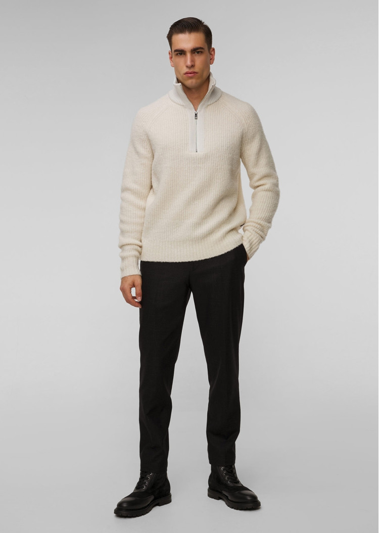Джемпер Relaxed fit для чоловіків (477217), колір Молочний - №3