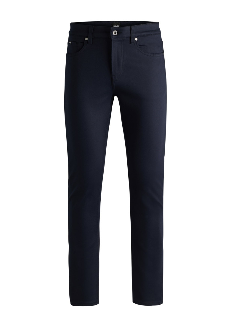 Брюки 5 карманів Slim Slim Fit: приталений силует, але не надто вузький. Середня