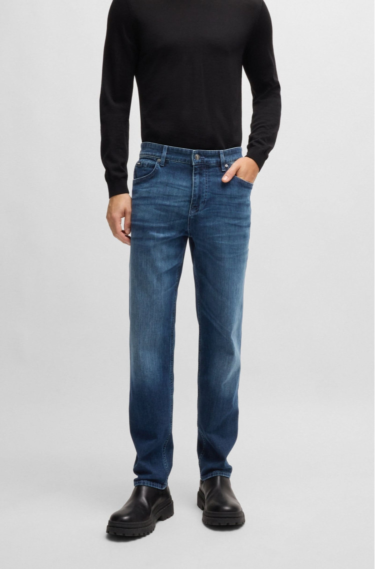 Джинси Regular Regular Fit Середня для чоловіків (477222), колір Синій - №2