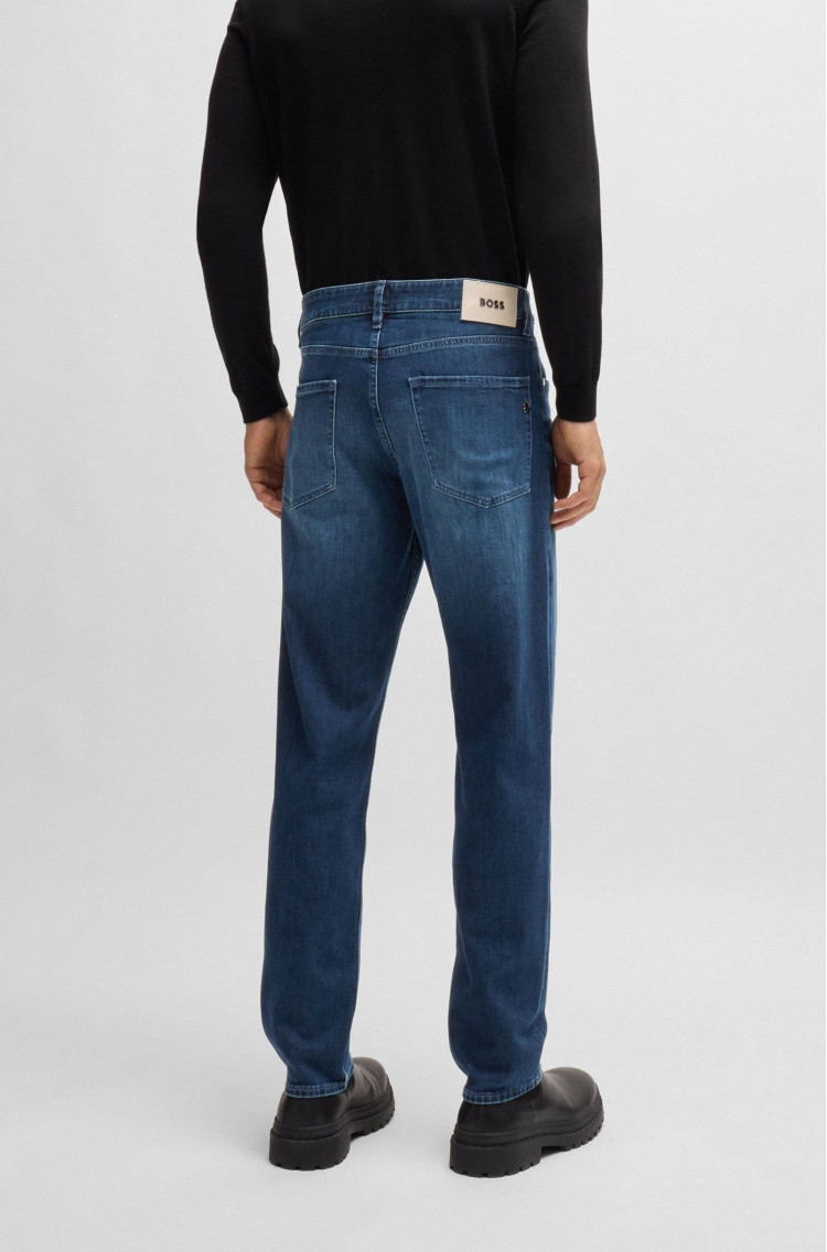 Джинси Regular Regular Fit Середня для чоловіків (477222), колір Синій - №4