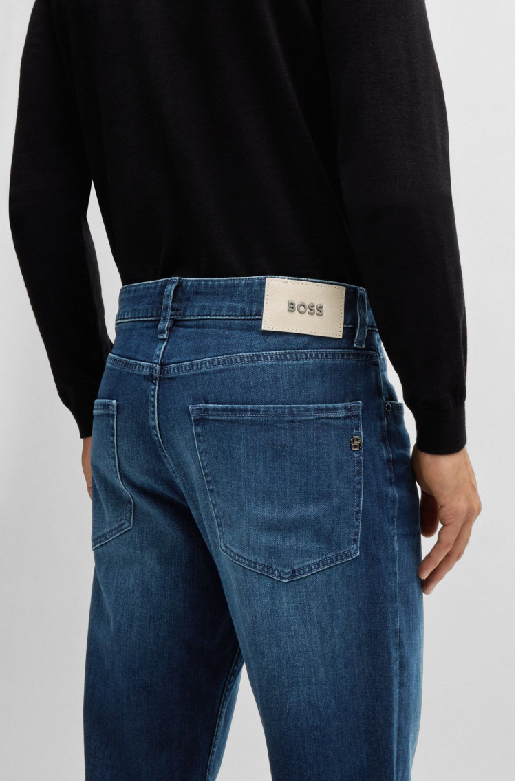 Джинси Regular Regular Fit Середня для чоловіків (477222), колір Синій - №5