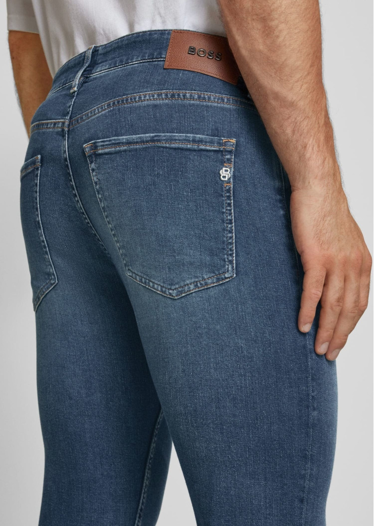Джинси Slim Slim Fit Середня — фото 5