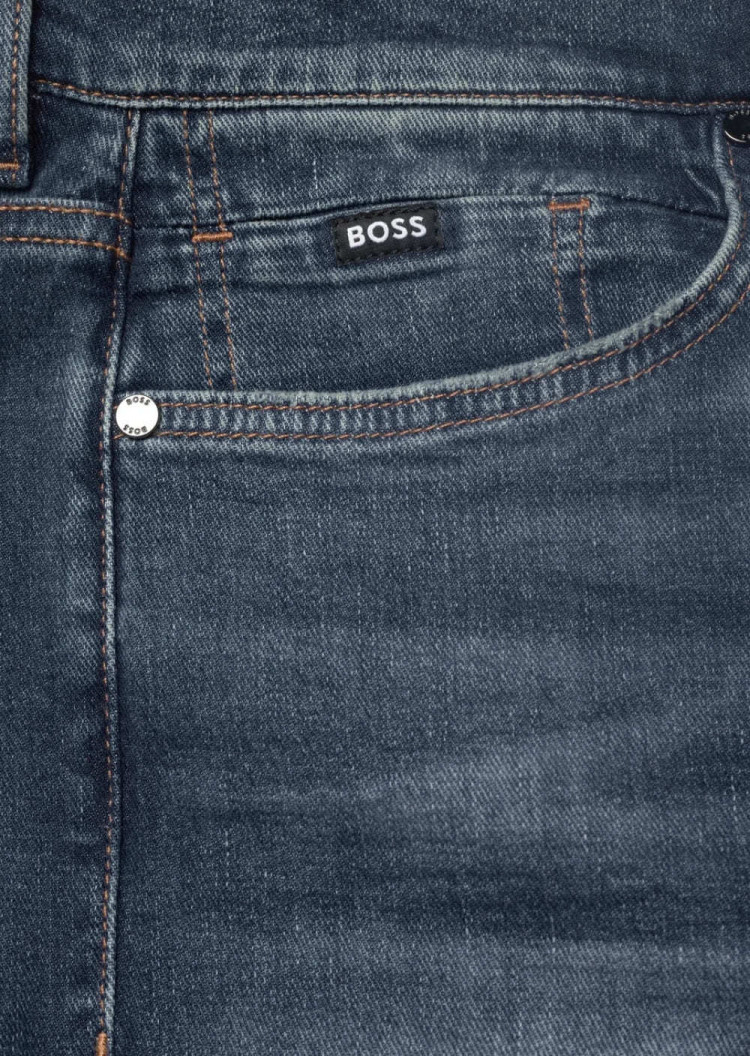 Джинси Slim Slim Fit Середня — фото 7