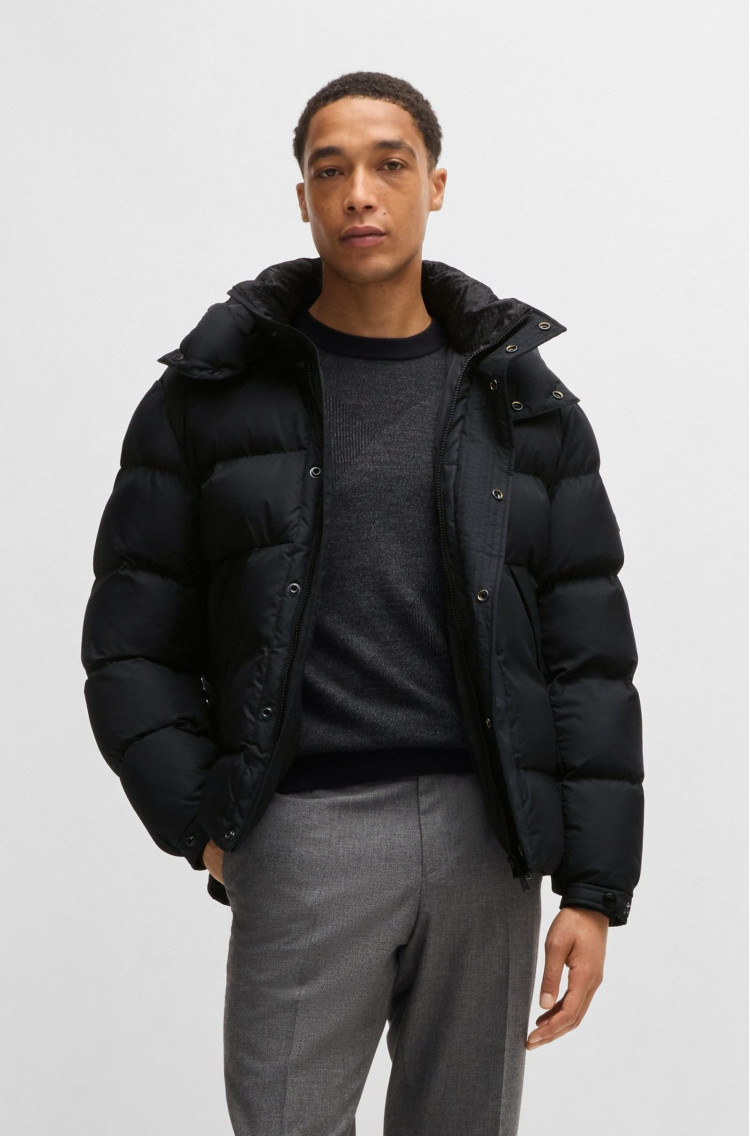 Куртка зимняя Regular Fit для мужчин (477231), цвет Черный - №2