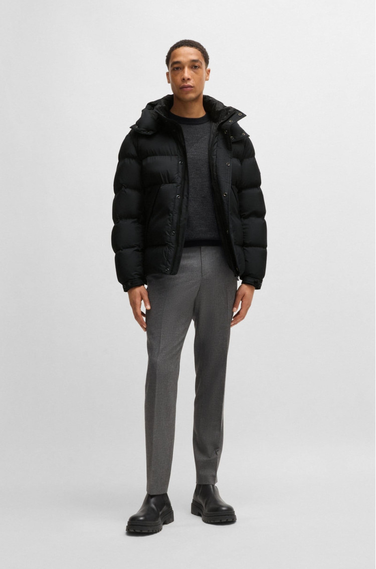 Куртка зимняя Regular Fit для мужчин (477231), цвет Черный - №3