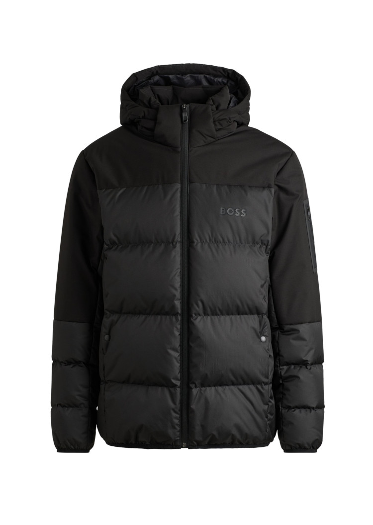 Пуховик Regular fit для мужчин (477276), цвет Черный - №1