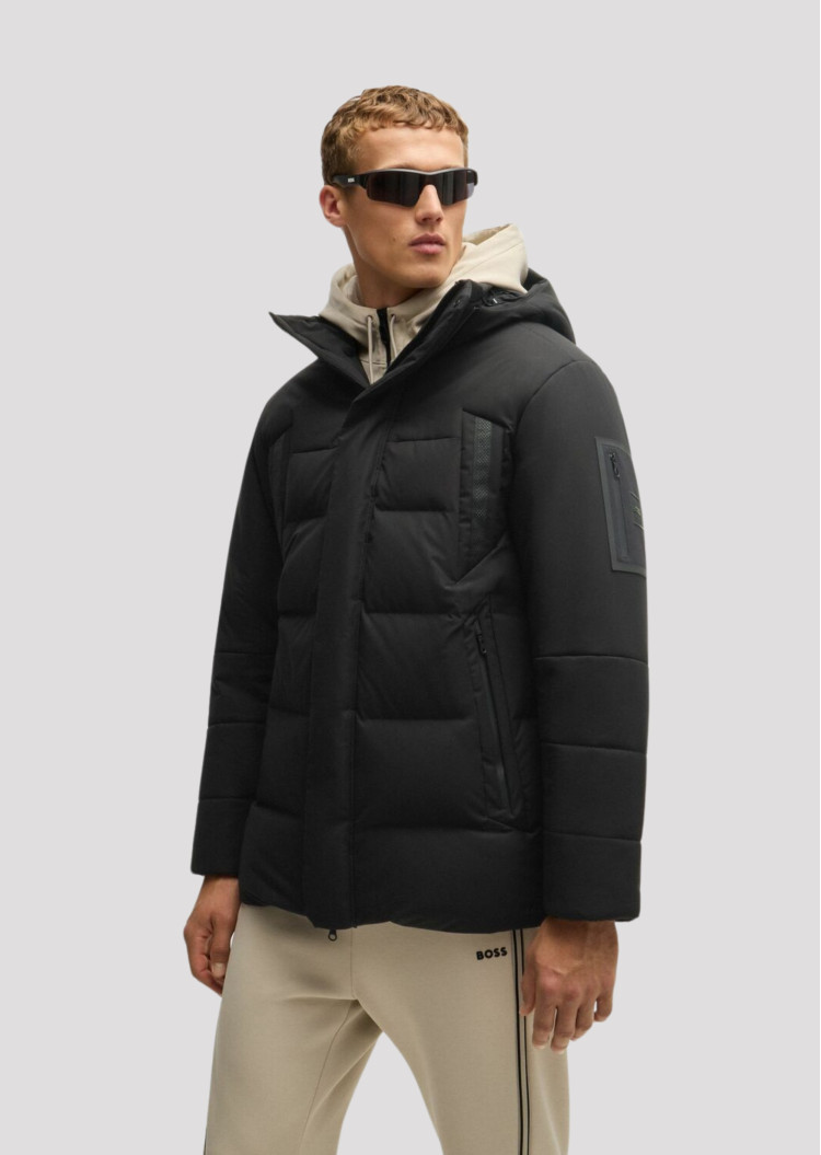 Пуховик Regular fit для мужчин (477280), цвет Черный - №2