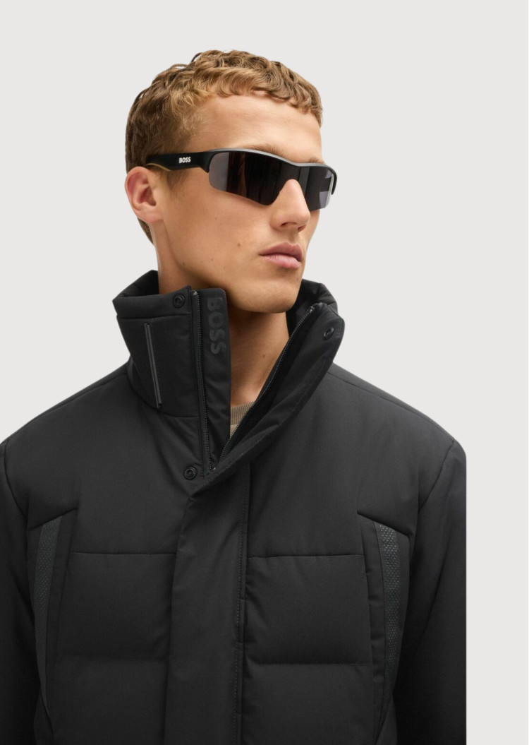 Пуховик Regular Fit для чоловіків (477280), колір Чорний - №5
