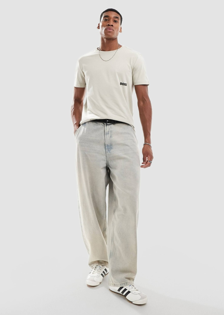 Футболка Regular fit для чоловіків (477283), колір Чорний - №2