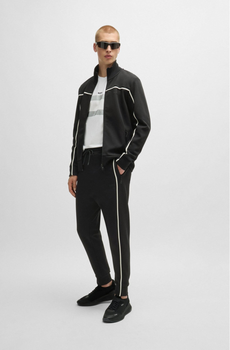 Спортивные брюки Regular Fit Высокая для мужчин (477287), цвет Черный - №3