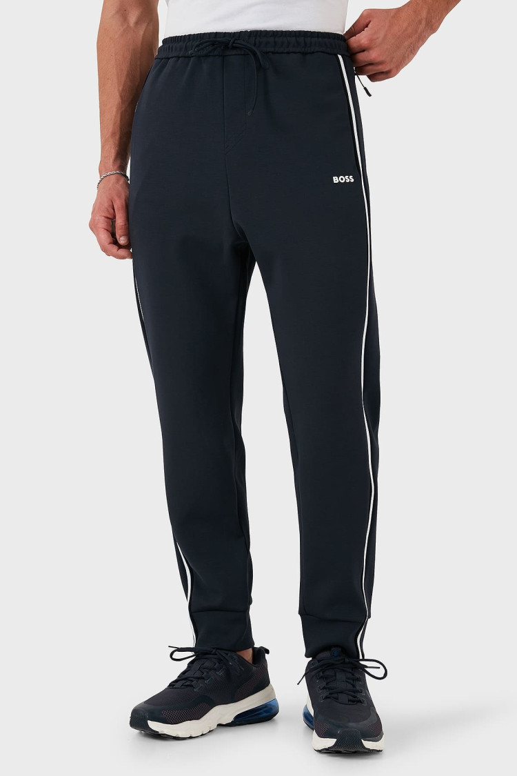 Спортивные брюки Regular Fit Высокая для мужчин (477289), цвет Синий - №2