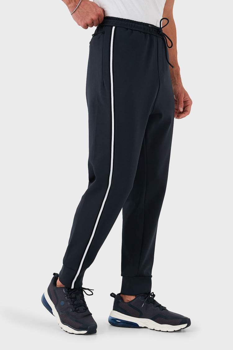 Спортивные брюки Regular fit Высокая для мужчин (477289), цвет Синий - №5