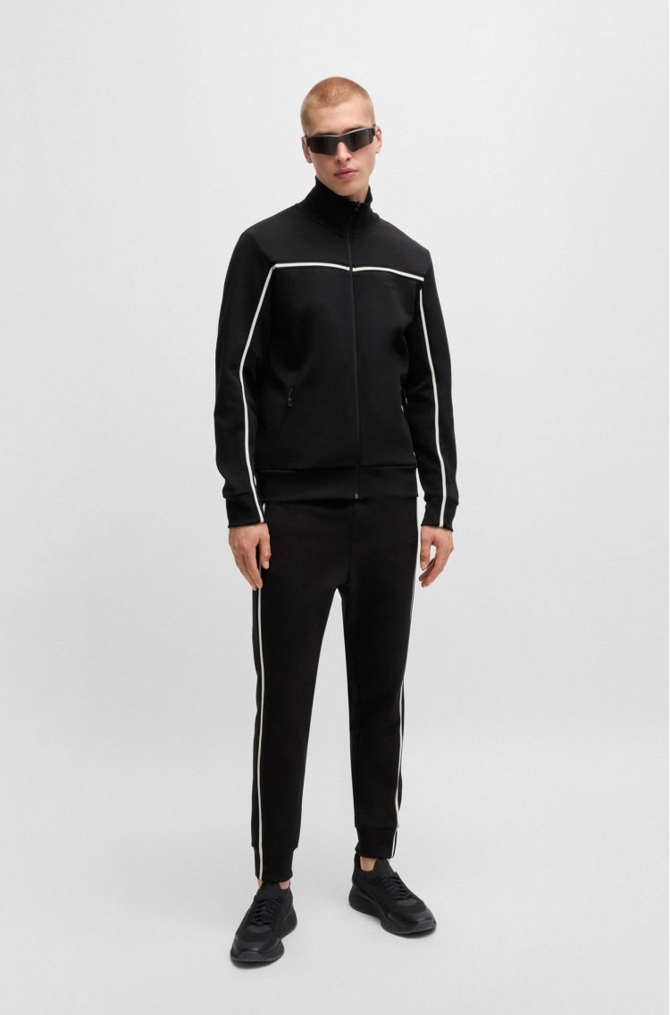 Спортивная кофта Regular Fit для мужчин (477291), цвет Черный - №3