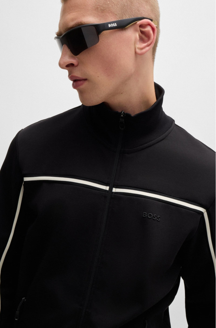 Спортивная кофта Regular Fit для мужчин (477291), цвет Черный - №5
