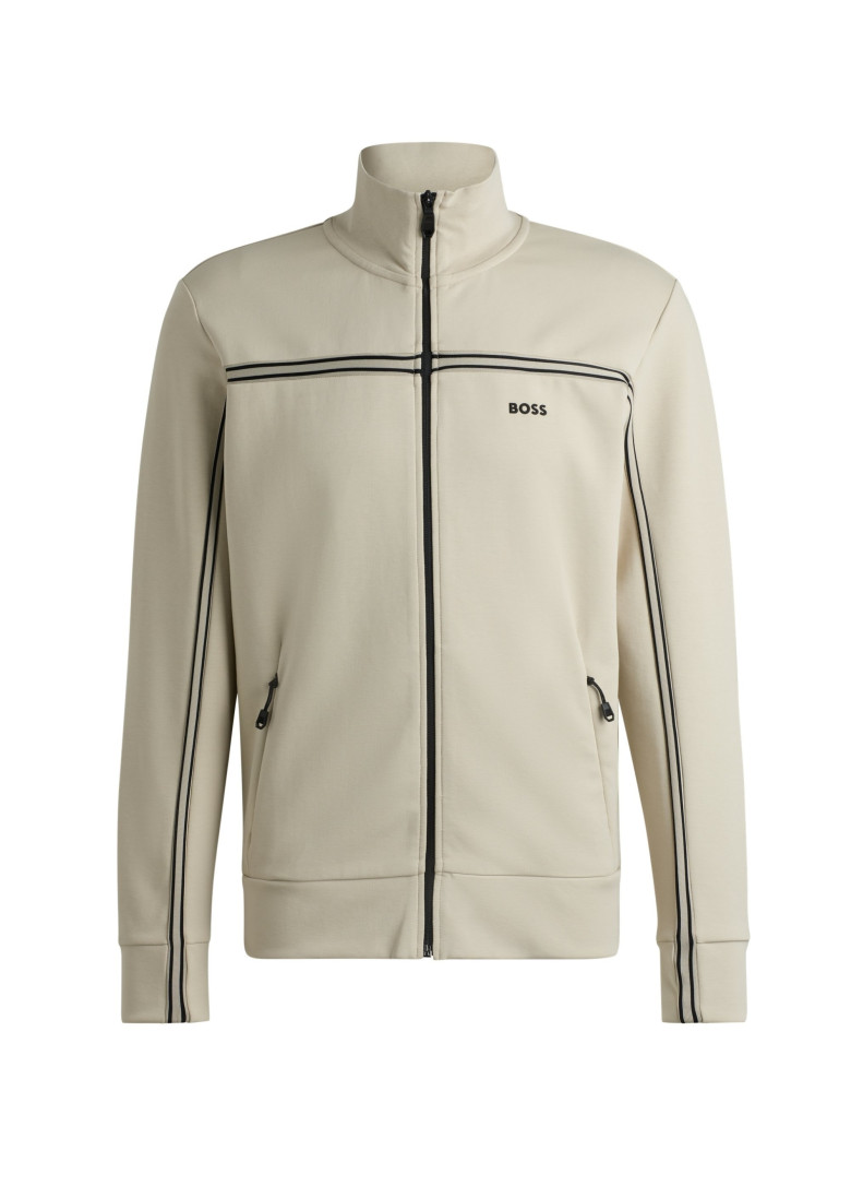 Спортивна кофта Regular Fit: класичний крій, середня свобода рухів.