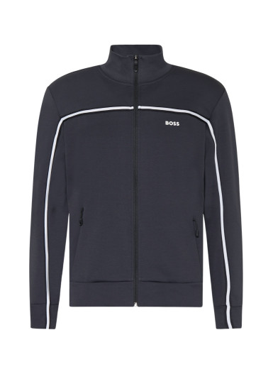 Спортивная кофта Regular Fit: классический крой, средняя свобода движений.