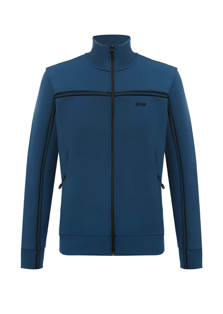 Спортивная кофта Regular fit для мужчин (477294), цвет Синий - №1