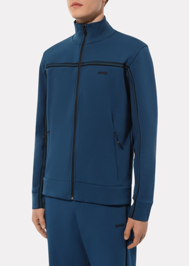 Спортивная кофта Regular fit для мужчин (477294), цвет Синий - №2
