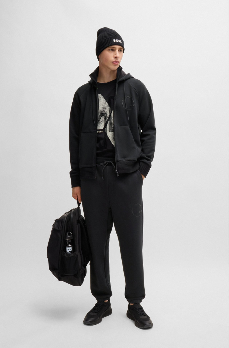Спортивные брюки Relaxed fit Высокая для мужчин (477305), цвет Черный - №3
