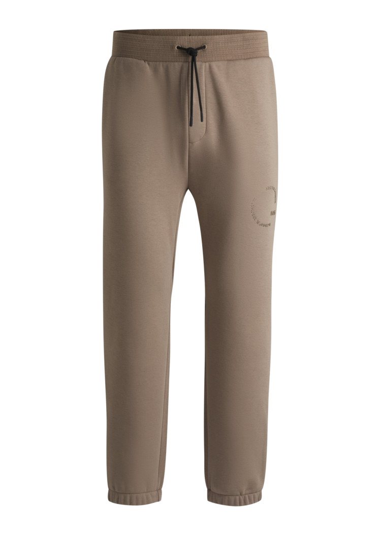 Спортивные брюки Relaxed fit Высокая для мужчин (477306), цвет Бежевый - №1
