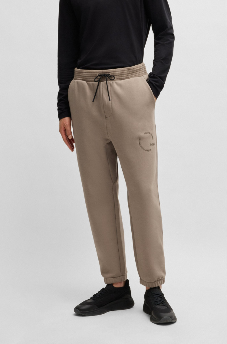 Спортивные брюки Relaxed fit Высокая для мужчин (477306), цвет Бежевый - №3