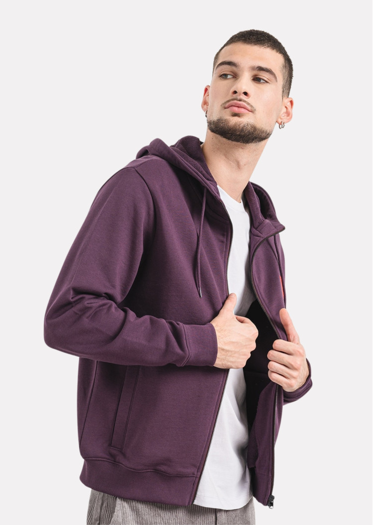 Спортивна кофта Regular Fit для чоловіків (477316), колір Фіолетовий - №4