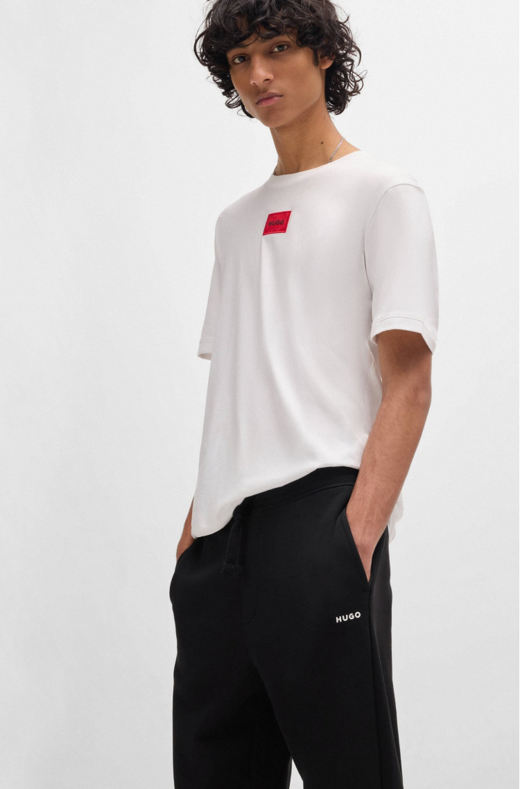 Брюки джерси Regular fit Высокая для мужчин (477327), цвет Черный - №5