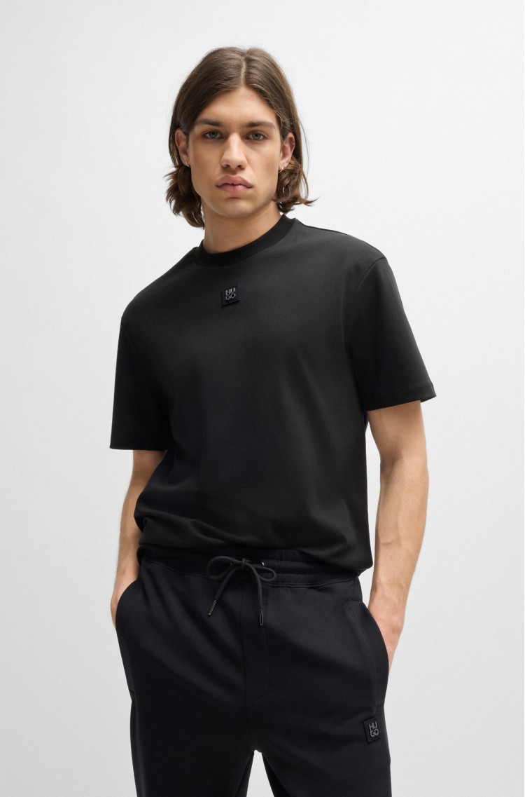 Футболка Regular fit для чоловіків (477338), колір Чорний - №2