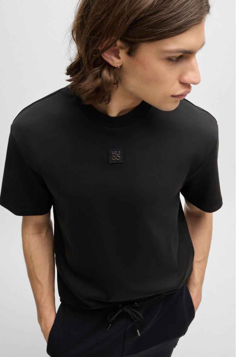 Футболка Regular fit для чоловіків (477338), колір Чорний - №5