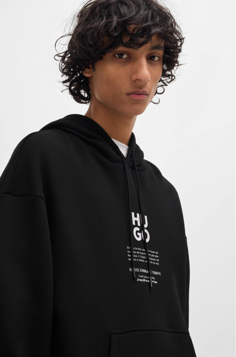 Толстовки Relaxed Fit для чоловіків (477348), колір Чорний - №5