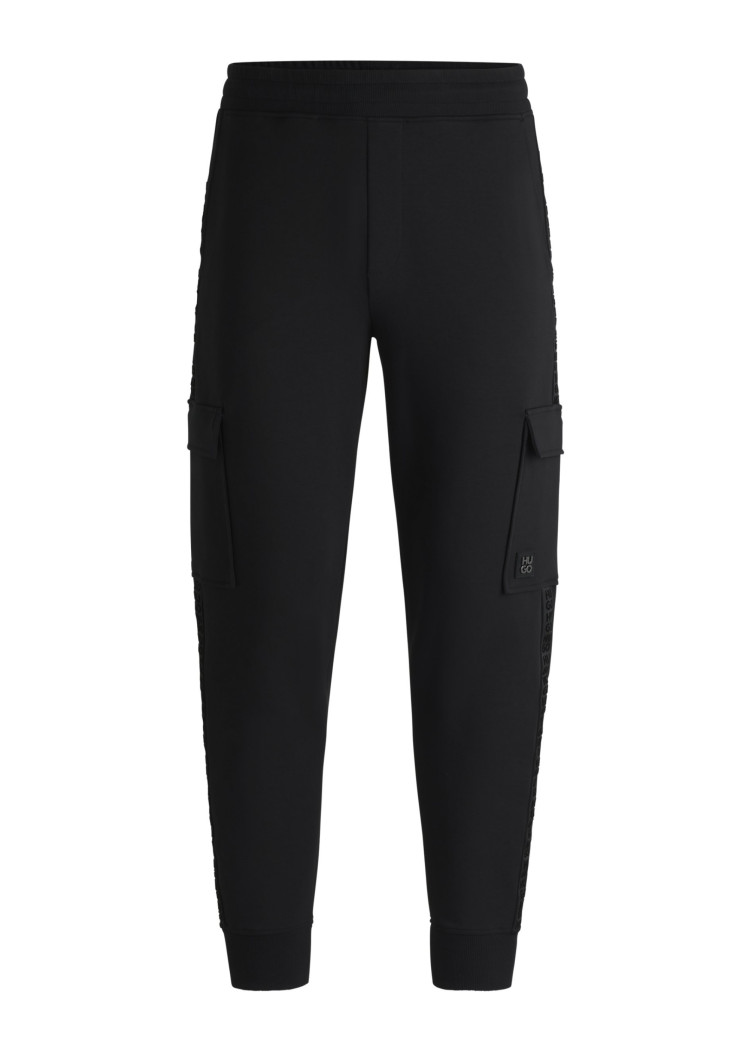 Брюки джерсі Relaxed fit Середня для чоловіків (477349), колір Чорний - №1