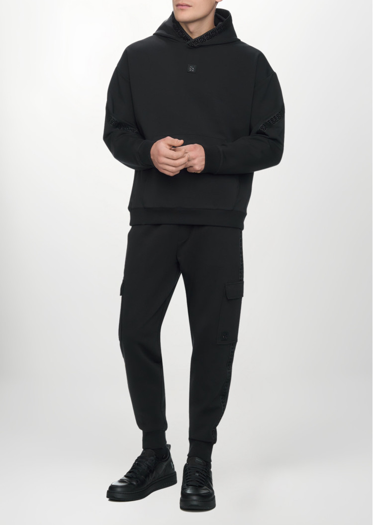 Толстовки Relaxed fit для чоловіків (477350), колір Чорний - №3