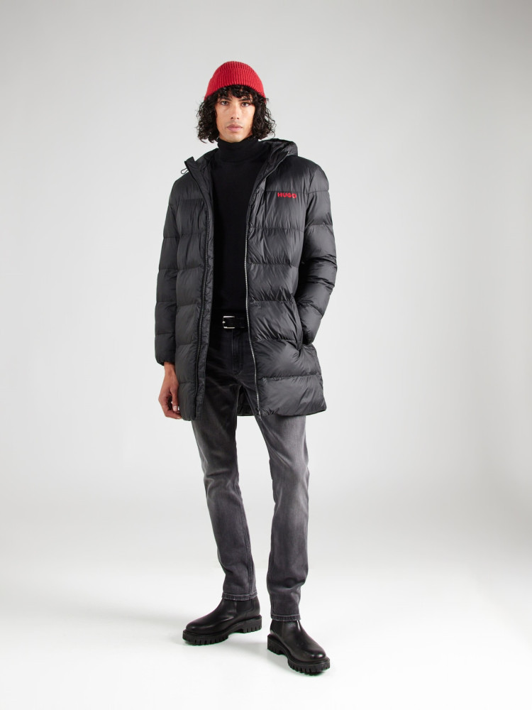 Куртка Slim Fit для чоловіків (477354), колір Чорний - №3