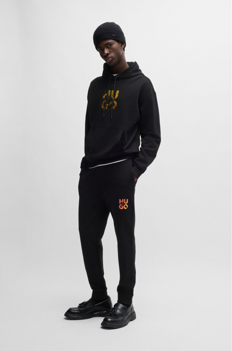 Брюки джерсі Regular Fit Середня для чоловіків (477358), колір Чорний - №3