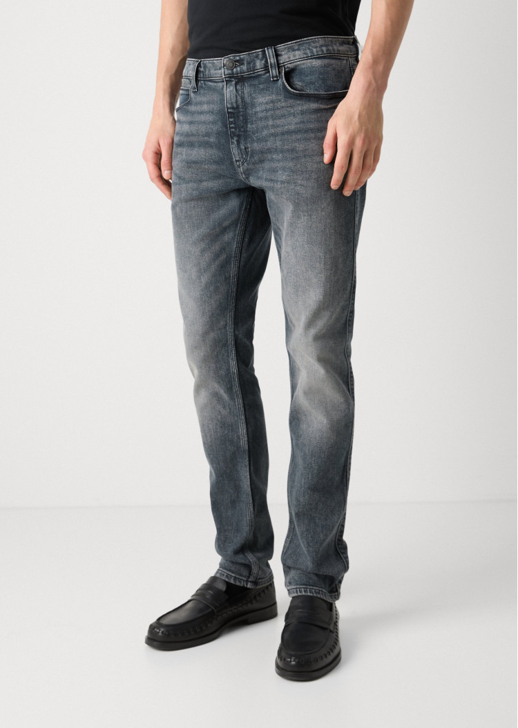Джинси Slim Slim fit Середня для чоловіків (477360), колір Сірий - №2