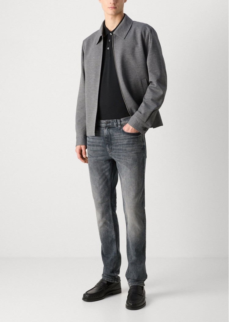 Джинси Slim Slim Fit Середня для чоловіків (477360), колір Сірий - №3