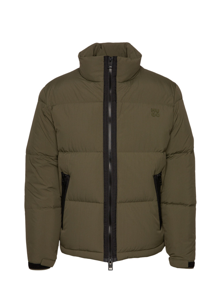 Пуховик Regular fit для мужчин (477362), цвет Оливковый - №1