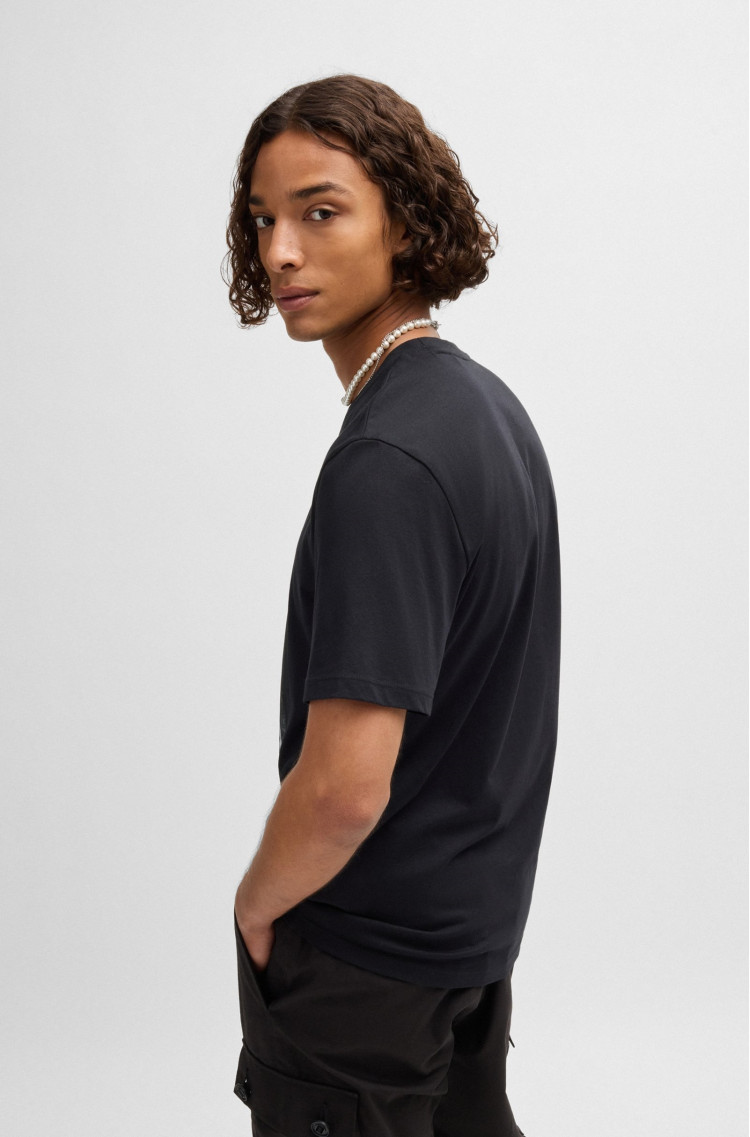Футболка Regular fit для мужчин (477364), цвет Черный - №4