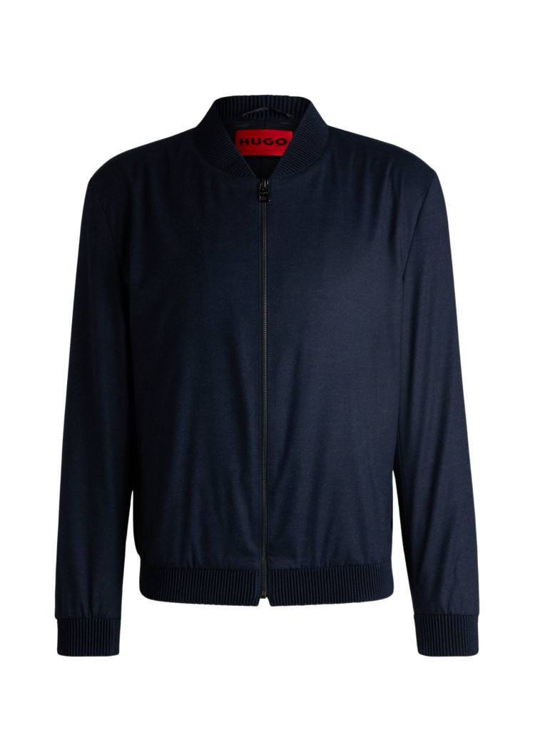 Піджак костюмний Slim fit для чоловіків (477372), колір Синій - №1