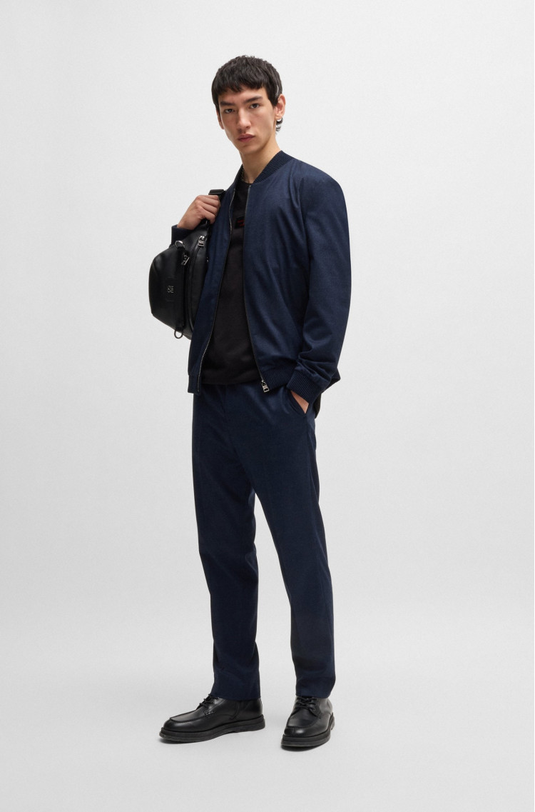 Піджак костюмний Slim fit для чоловіків (477372), колір Синій - №3