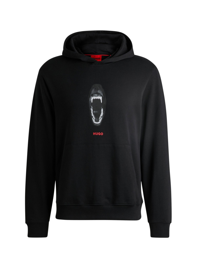 Худи Regular fit для мужчин (477373), цвет Черный - №1