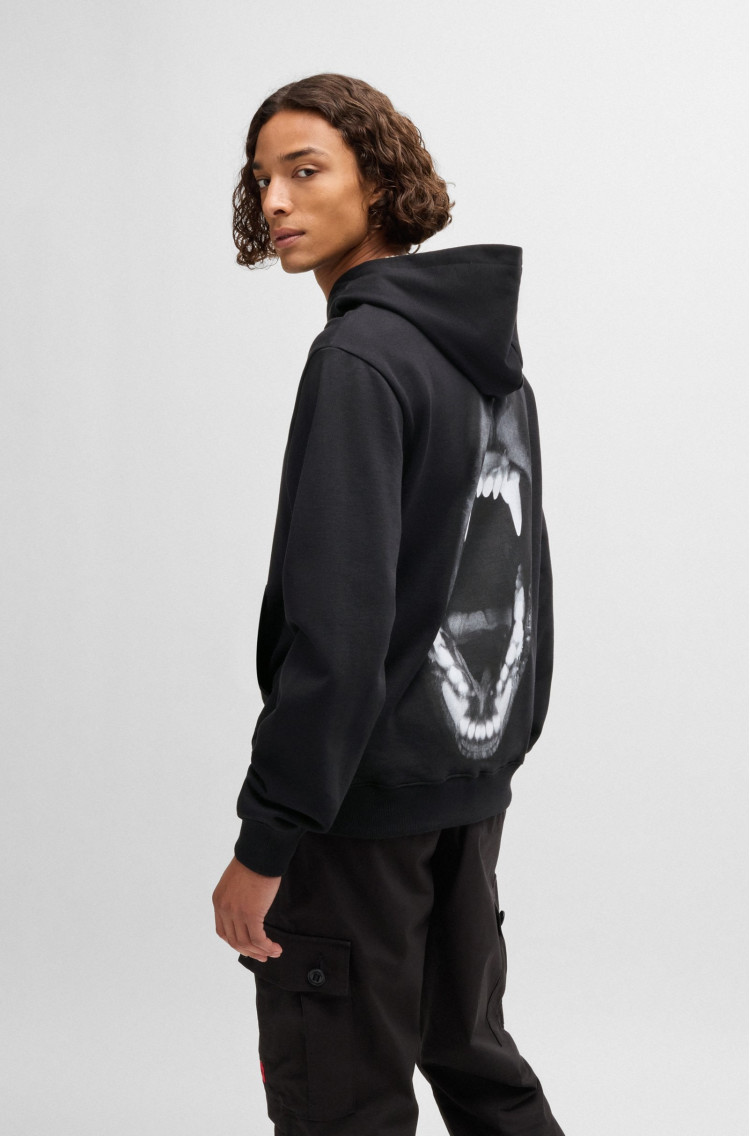Худи Regular fit для мужчин (477373), цвет Черный - №4
